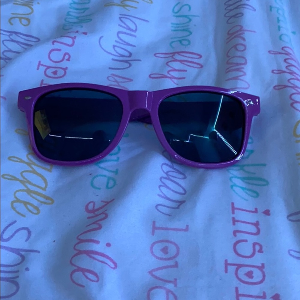 Purple Sun Glasses